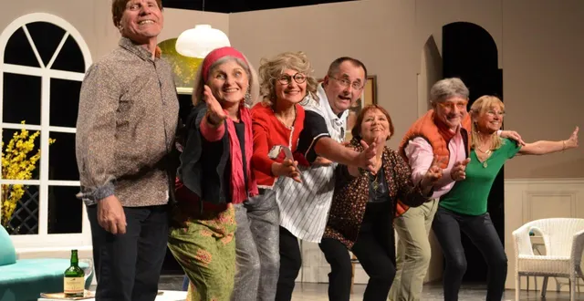 photo  le théâtre de l’indigo de la meignanne prépare chaque année une nouvelle pièce accessible à tous, mélangeant rires et plaisir.  &copy;  co 