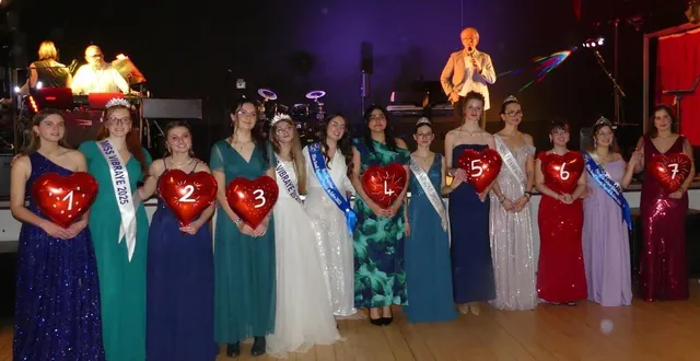 photo  elles étaient sept candidates au titre de miss vibraye 2026. pour seulement trois couronnes en jeu, dont celle de miss vibraye.   &copy;  le maine libre 