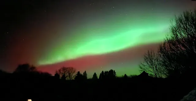 photo  les aurores boréales sont un phénomène rare.  &copy;  annaick 