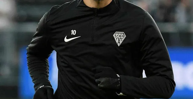 photo  angers, 30/11/2025, stade raymond kopa, football ligue 1, 14eme journée, angers sco - lens, himad abdelli (angers sco) (josselin clair - le courrier de l'ouest)  &copy;  josselin clair 