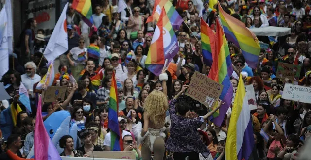 photo  la marche des fiertés de niort se déroulera le 30 mai 2026.  &copy;  co - archives christophe bernard 