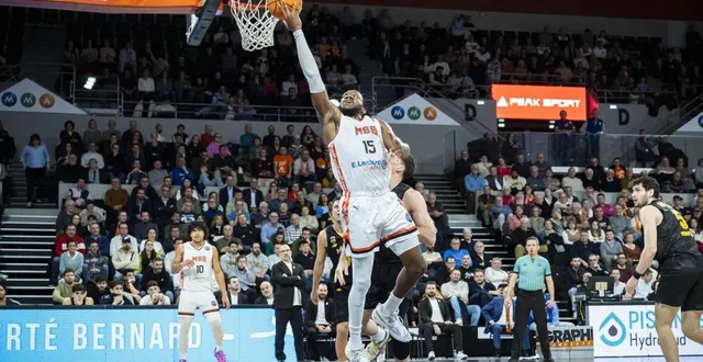 photo  wilfried yeguete s’était blessé à une cheville lors du match retour de ligue des champions contre mersin, le jeudi 8 janvier 2026.  &copy;  dominique breugnot/ouest-france 