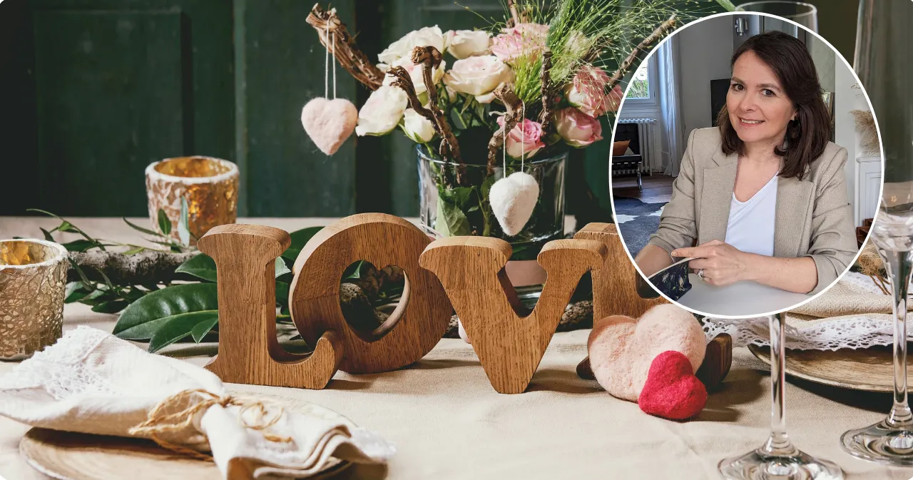 photo 3 idées déco pour une saint-valetin inoubliable à la maison &copy; adobestock