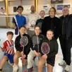 photo  la section badminton de l’aspc sera l’hôte des championnats de france de para-bad 2026, ce week-end. à droite sur l’image, marie israël-alexandre, trésorière, et jean-michel lhériau, responsable événementiel du club. 