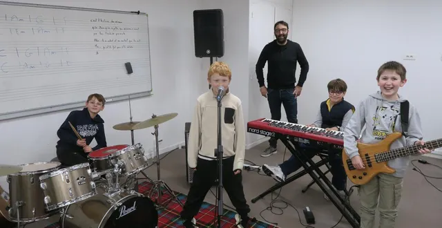 photo  les paz’enryhmes présenteront quelques-unes de leurs créations lors du concert, ce mercredi 21 janvier 2026, dans le petit théâtre de l’apo’strophe.  &copy;  ouest-france 