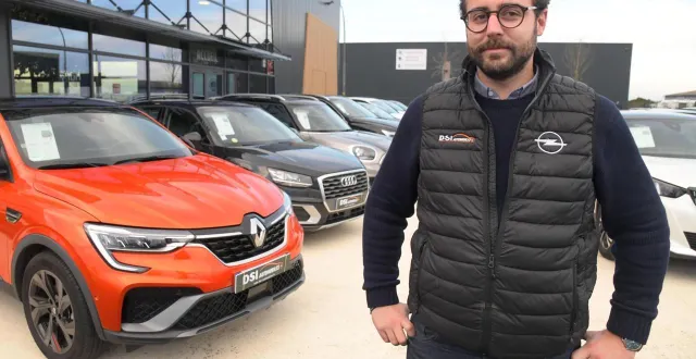 photo  installé à niort et melle, dimitri sionnet et les autres professionnels de l’automobile doivent composer avec un marché qui se maintient à un niveau bas depuis plusieurs années.  &copy;  archives co-marie delage 