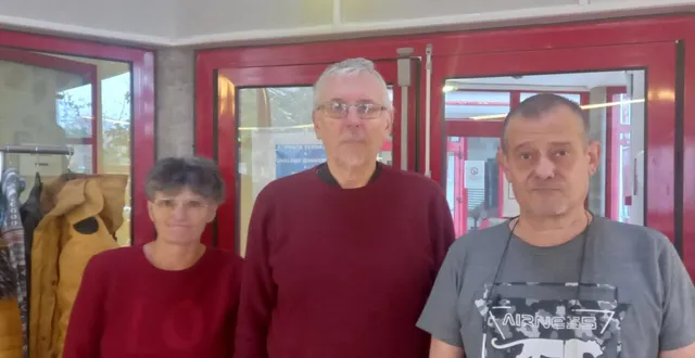 photo  sylvie guérin, bruno leroy et françois dufort.  &copy;  le maine libre 