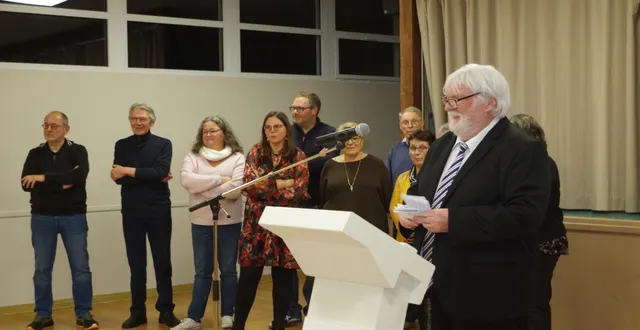 photo  michel pré a listé les réalisations 2025 et les projets 2026.  &copy;  le maine libre 