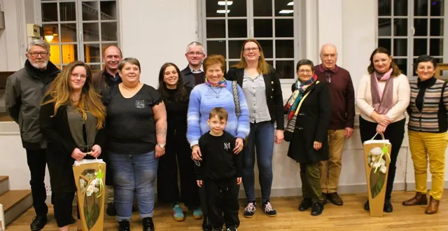 photo  plusieurs gagnants ont assisté à la remise des lots.  &copy;  le maine libre 