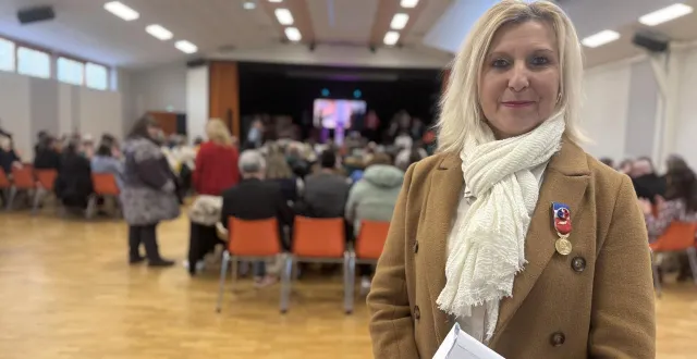 photo  agente de cuisine dans un ime d’alençon (orne), sylvie lurson a reçu la médaille d’or du travail.  &copy;  ouest-france 