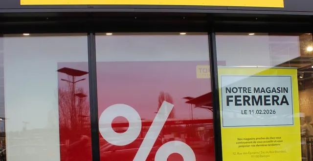 photo  opération liquidation jusqu’au 11 février 2026.  &copy;  le maine libre 