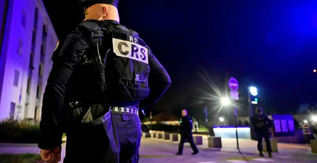 photo  des policiers de la crs 82 sont intervenus à angers. photo d’illustration.  &copy;  vincent michel / ouest-france 