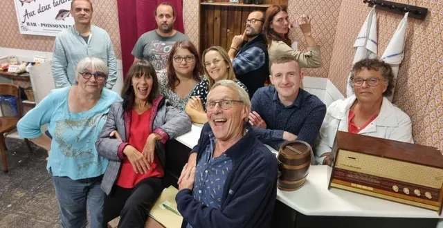 photo  la troupe le théâtre du haut-maine est repartie sur les planches.  &copy;  théâtre du haut-maine 