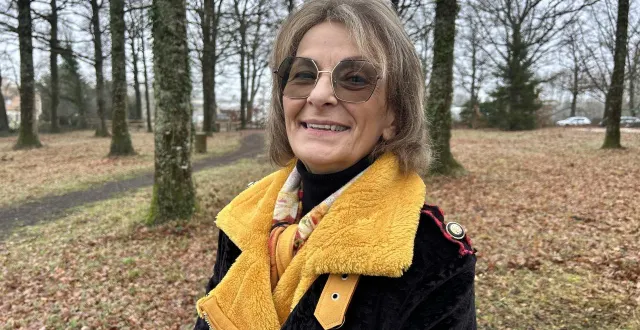 photo  originaire de précigné, sylvie roche a retrouvé sa sarthe natale il y a deux ans en s’installant à crosmières.  &copy;  le maine libre 