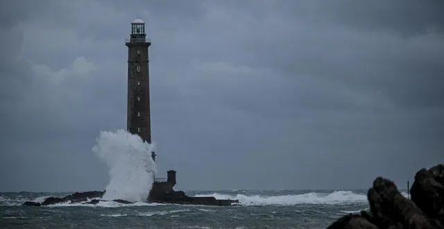 photo  du vendredi 23 janvier au samedi 24 janvier 2026, en milieu de journée, un nouvel épisode venteux va souffler sur la manche.  &copy;  martin roche / archives ouest-france 