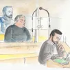 photo  ancien agent pénitentiaire, l’accusé n’a pu expliquer pourquoi il est passé à l’acte, la nuit du 2 au 3 mars 2023, à coulans-sur-gée. à droite, son avocat me jonathan proust. 