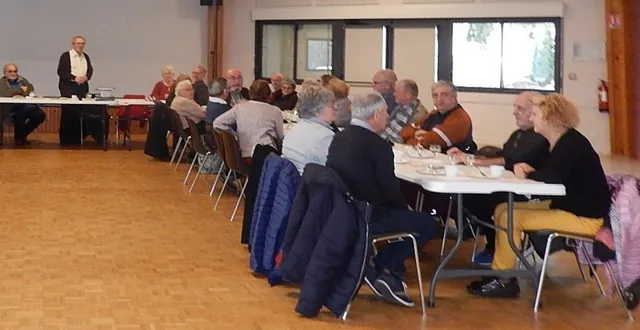 photo  une quarantaine de personnes ont participé à l’assemblée générale de l’amicale du temps de loisirs.  &copy;  amicale des retraités de saint-ouen-en-belin 