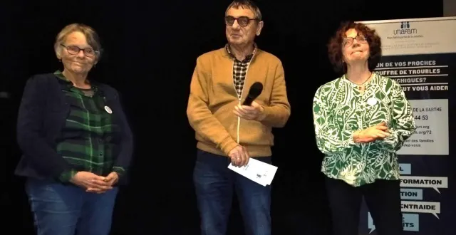 photo  des bénévoles de l’association unafam 72 sont venus présenter les aides apportées par leur association.  &copy;  le maine libre 