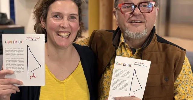 photo  véronique cayado, docteure en psychologie, et hilaire bodin, retraité militant, publient un livre sous forme de dialogue pour tordre le cou aux clichés sur le vieillissement.  &copy;  ouest-france 