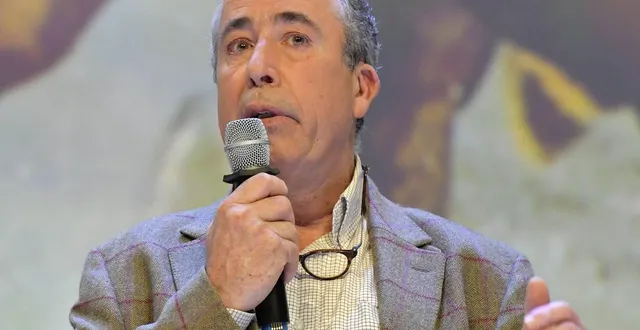 photo  nicolas blondeau, instructeur bees 2, titulaire du brevet d’équitation éthologique, spécialiste du débourrage avait participé aux assises de la filière équine organisées par ouest-france en 2019.  &copy;  ouest-france 