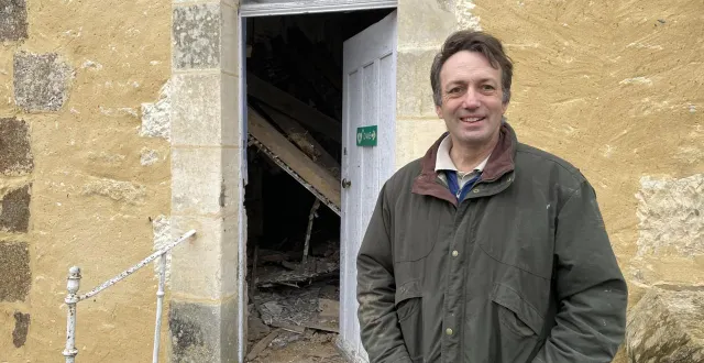 photo  guillaume de vigneral aura été maire de ri (orne) de 2008 à 2026.  &copy;  archives ouest-france 