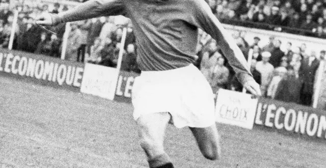 photo  marcel loncle en 1965 sous le maillot du stade rennais.  &copy;  archives ouest france 