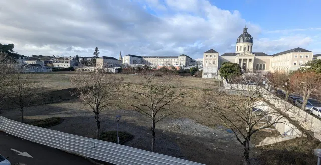 photo  le site du futur programme convergences, qui accueillera notamment les urgences du chu d’angers.  &copy;  ouest-france 