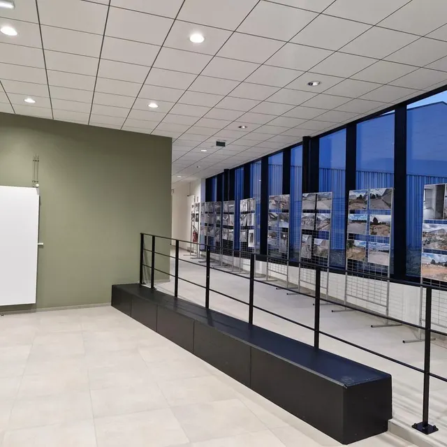 photo futur hall polyvalent, conçu pour accueillir des expositions et des temps de réception lors des événements.  ©  ouest-france