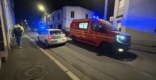 photo  la collision entre la voiture et le vélo s’est produite rue saint-pavin des champs.  &copy;  le maine libre 
