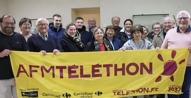 photo  les bénévoles des animations en faveur du téléthon.  &copy;  le maine libre 