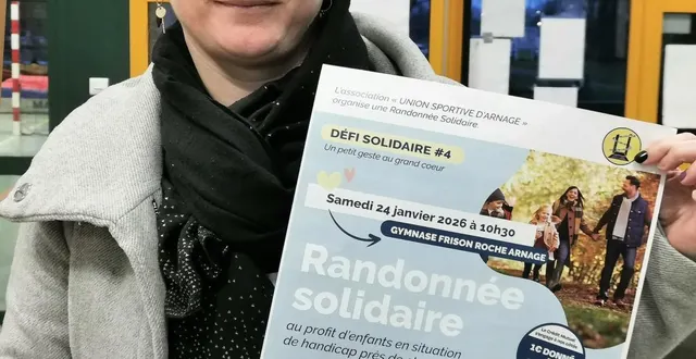 photo  virginie uzel invite à une rando au profit des enfants en situation de handicap.  &copy;  le maine libre 