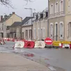 photo  les travaux du boulevard saint-germain, situé face à l’église, ont commencé lundi et vont se poursuivre jusqu’à la mi-février 2026, selon la mairie, qui a pris un arrêté s’achevant début mars afin de palier à d’éventuelles surprises. cette portion de la circulation est interdite de la rue gambetta à l’église saint-germain pour réfection. des déviations sont en place. 