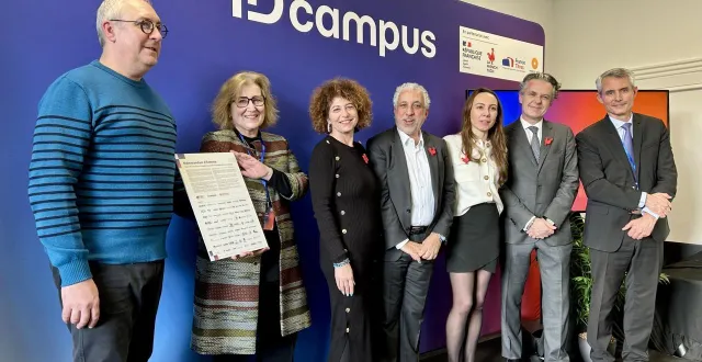 photo  angers, vendredi 23 janvier 2026. inauguration de l’id campus.  &copy;  co - chloé bossard 