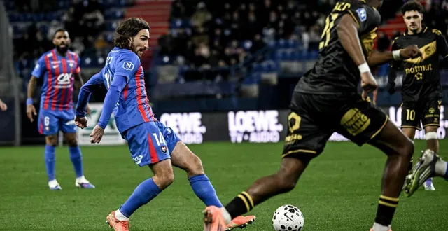 photo  lorenzo rajot et le sm caen ont partagé les points avec quevilly rouen (0-0), vendredi 23 janvier 2026 au stade michel-d’ornano.  &copy;  martin roche / ouest-france 