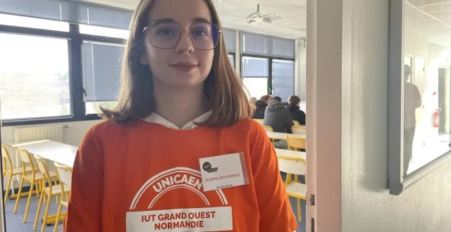 photo  camille huard est en 3e année du but science des données. elle souhaite, après son master, faire de la data management dans le secteur médical.  &copy;  ouest-france 