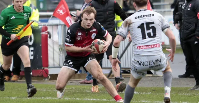 photo  explosif et véloce, mathis terrasson a mis à mal la défense rennaise.  &copy;  co - benoit felace 