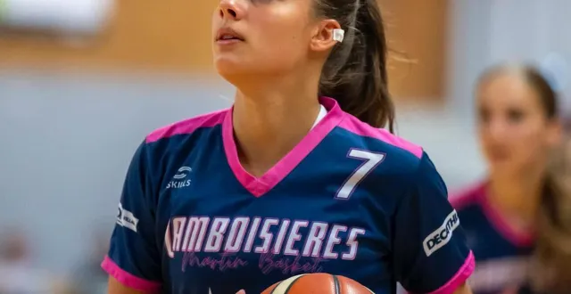 photo  anna cady et ses coéquipières de lamboisières se sont qualifiées pour le prochain tour de coupe de france.  &copy;  lamboisières martin basket 