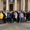 photo  54 personnes ont sillonné à pied les rues de paris en décembre, soit 20 km de marche avec une halte au panthéon. 
