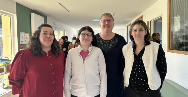photo  les quatre assistantes maternelles disposent de locaux neufs de près de 160 m2 depuis la rentrée, à thorée-les-pins (sarthe).  &copy;  ouest-france 