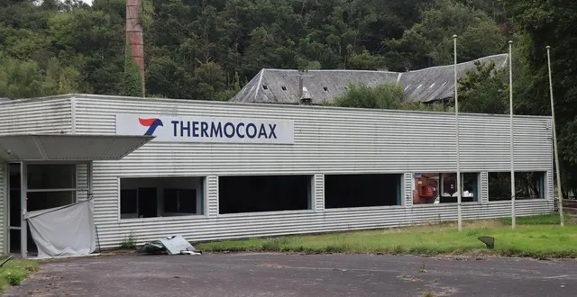 photo  l’ancienne usine thermocoax situé à saint-pierre-du-regard, dans l’orne.  &copy;  archives / ouest-france. 