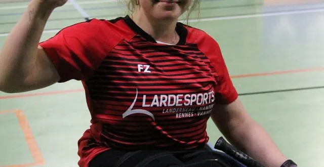 photo  marilou maurel a pris sa revanche de 2024 en renversant sabrina cornayre.  &copy;  ouest-france 