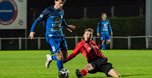 photo  grâce à un but de mathis lefevre, sablé a récupéré une victoire inattendue.  &copy;  arnaud despelchain 