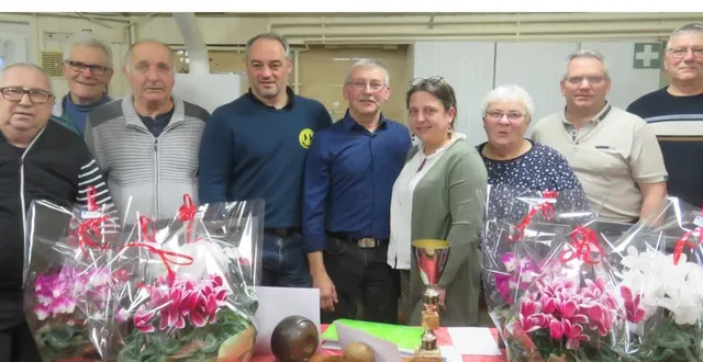 photo  samedi passé, la société de boule de fort de l’alliance de brain-sur-l’authion faisait le plein de spectateurs pour assister à la finale du concours un sociétaire et deux invités. 35 équipes s’étaient engagées et, au terme, gérard grignon accompagné de christian boisard et alain charbonneau l’ont facilement emporté 12 points à 3 face à reine gautret, marie halope et lukie delaporte. les équipes de gérard maillet et jean-claude cimier se contentent des accessits.  &copy;  co 
