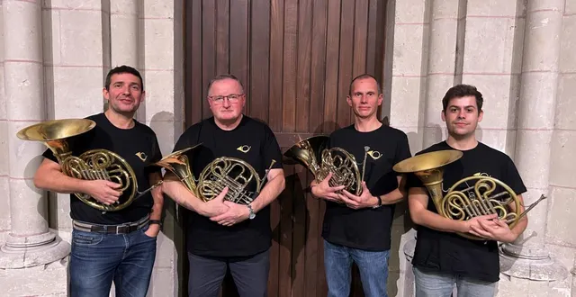 photo  le quatuor auréa donnera un concert exceptionnel dans l’église de montguillon, dimanche 1er février à 15 h 30.  &copy;  co 