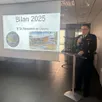 photo  la ménitré, le 20 janvier 2026. le major bruno moulin, commandant de la brigade autonome de gendarmerie de beaufort-en-anjou, a présenté le bilan de la sécurité publique de l’année 2025 dans les communes de l’entente-vallée. 