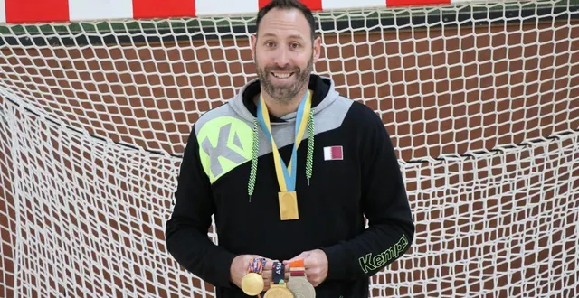 photo  bertrand roiné a été champion du monde en 2011 avec la france et vice-champion du monde en 2015 avec le qatar.  &copy;  ouest-france 