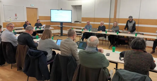 photo  le conseil communautaire de l’orée de bercée-belinois, présidé par sébastien gouhier, a voté une augmentation des taxes foncières de 0,5 %.  &copy;  ouest-france. 