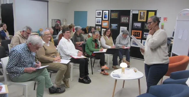 photo  anne a dicté un texte pas si sympathique que ça et qui s’intitulait : « les fermiers sont sympas. »  &copy;  ouest-france 