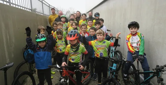 photo  les enfants du brûlon loisirs vtt ont eu le droit à une journée entièrement dédiée samedi 17 janvier 2026.  &copy;  ouest-france 