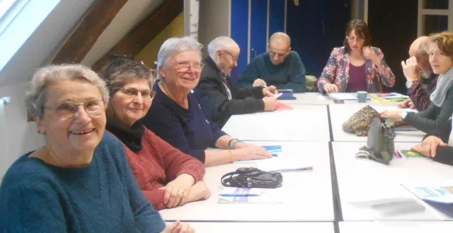 photo  l’équipe de la commission bien vieillir.  &copy;  ouest-france 